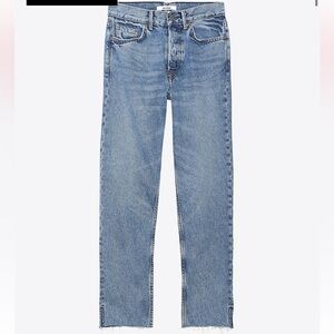 GRLFRND Light Blue Straight Jeans